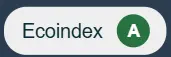 Ecoindex A